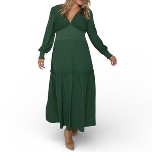 Standards & practices ruffles boho cottagecore dress 2X